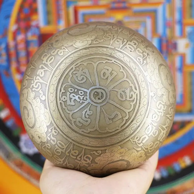 Handcrafted Singing Bowl - Sound Bowl for Meditation
