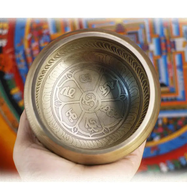 Handcrafted Singing Bowl - Sound Bowl for Meditation
