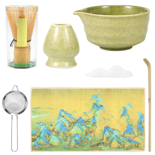 Japanese Matcha Ceremony Set - 8 Piece Kit